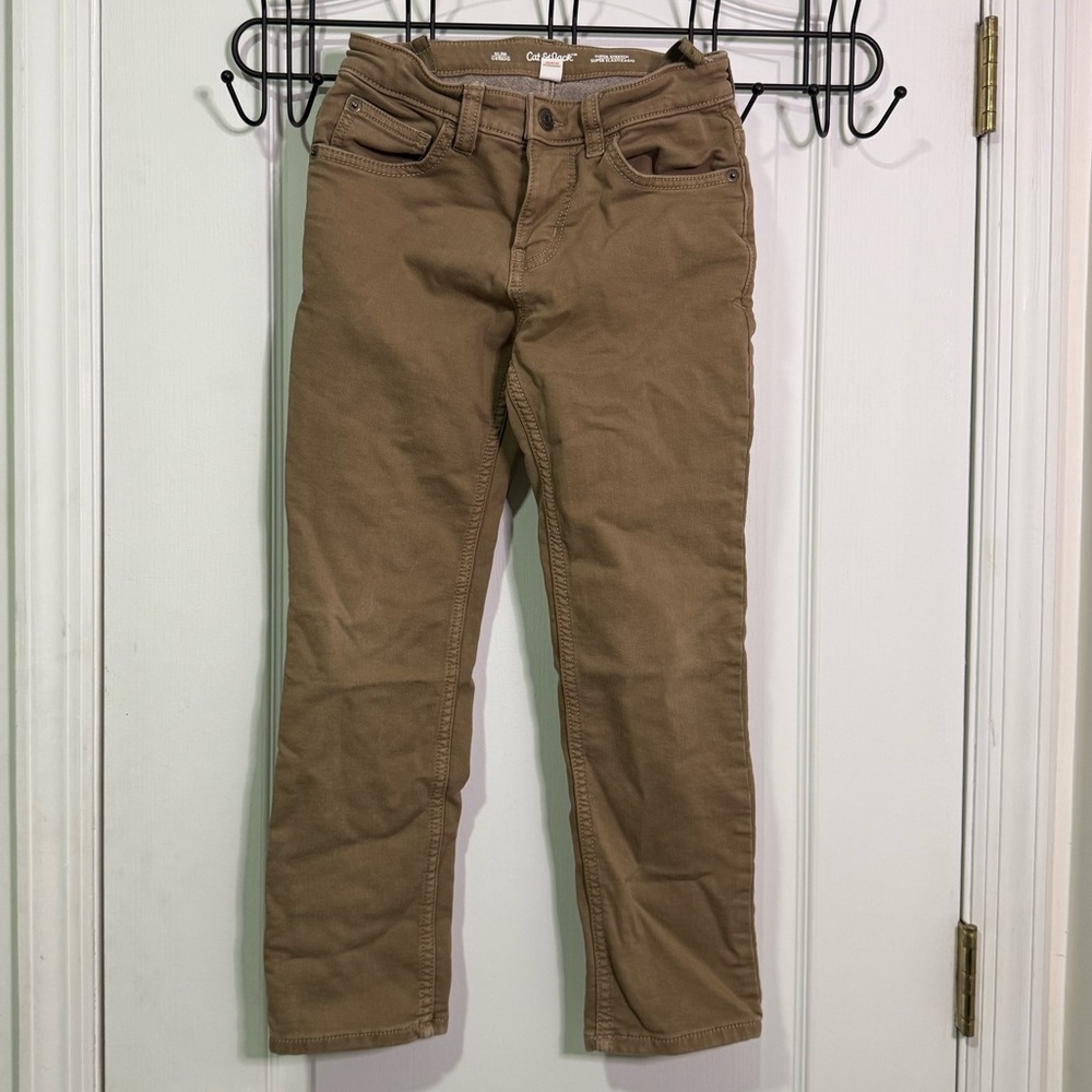 Cat & Jack Tan Slim Pants